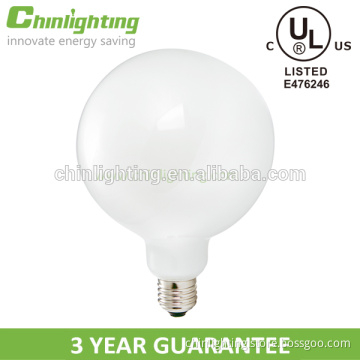 2016 fashionable good quality globe shape Milk E27 G95 filament led lamp